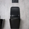 Унитаз подвесной Gid Tr2144BL 62224Y черная глянцевая 52x36x33.5 с крышкой микролифт Унитаз подвесной Gid Tr2144BL 62224Y черная глянцевая 52x36x33.5 с крышкой микролифт