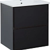 Тумба под раковину Aquanet Милан 60 черный глянец 00269306 Тумба под раковину Aquanet Милан 60 черный глянец 00269306