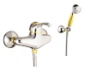 Смеситель для душа Webert Armony AU870101017, хром-золото Смеситель для душа Webert Armony AU870101017, хром-золото