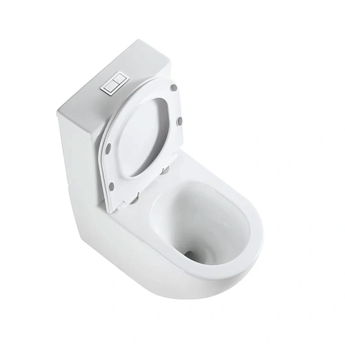 Унитаз напольный GROSSMAN GR-4494SQ 64x36x83,5 белый, безободковый, торнадо с тонкой крышкой Унитаз напольный GROSSMAN GR-4494SQ 64x36x83,5 белый, безободковый, торнадо с тонкой крышкой