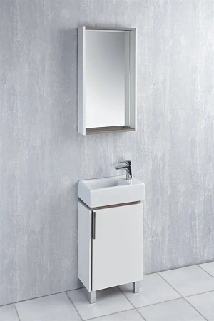 Зеркало Aquaton Бэлла белый, джарра 1A221702BBAZ0 Зеркало Aquaton Бэлла белый, джарра 1A221702BBAZ0