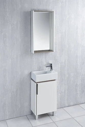 Тумба под раковину Aquaton Бэлла белый, джарра 1A221501BBAZ0 Тумба под раковину Aquaton Бэлла белый, джарра 1A221501BBAZ0