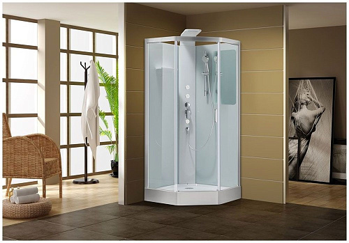 Душевая кабина Aquanet Passion P 90x90, прозрачное стекло Душевая кабина Aquanet Passion P 90x90, прозрачное стекло