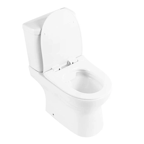 Унитаз напольный BelBagno STEAM BB130CPR/BB130SC безободковый с сиденьем Унитаз напольный BelBagno STEAM BB130CPR/BB130SC безободковый с сиденьем