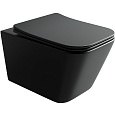 Унитаз подвесной Ceramica Nova METRIC CN3007MB черный матовый