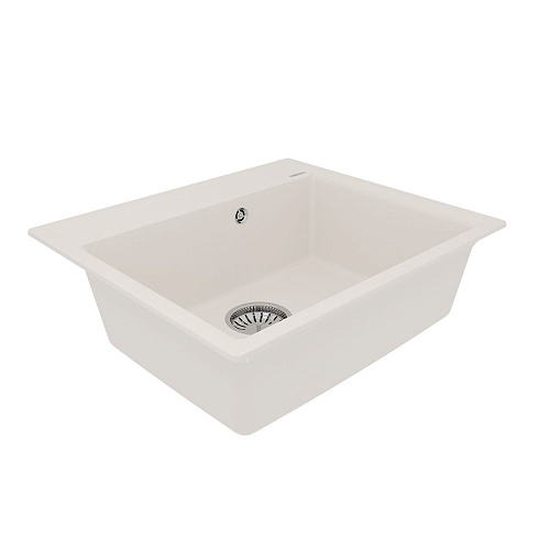 Кухонная мойка Lemark HANKA 570 врезная из кварцгранита, Жасмин 9910016 Кухонная мойка Lemark HANKA 570 врезная из кварцгранита, Жасмин 9910016