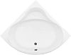 Акриловая ванна Aquanet Palau 140x140 (с каркасом) 00205535