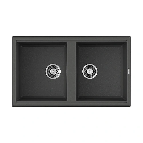 Кухонная мойка Omoikiri Tedori 86-2-PL Tetogranit/платина 4993931 Кухонная мойка Omoikiri Tedori 86-2-PL Tetogranit/платина 4993931