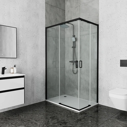 Душевой уголок Ambassador Queen 11011205LBlack (1200x800x2000) Душевой уголок Ambassador Queen 11011205LBlack (1200x800x2000)