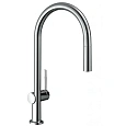 Смеситель для кухни Hansgrohe 210, с вытяжным изливом, 1jet, sBox 72803000, хром Смеситель для кухни Hansgrohe 210, с вытяжным изливом, 1jet, sBox 72803000, хром