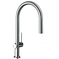 Смеситель для кухни Hansgrohe 210, с вытяжным изливом, 1jet, sBox 72803000, хром Смеситель для кухни Hansgrohe 210, с вытяжным изливом, 1jet, sBox 72803000, хром