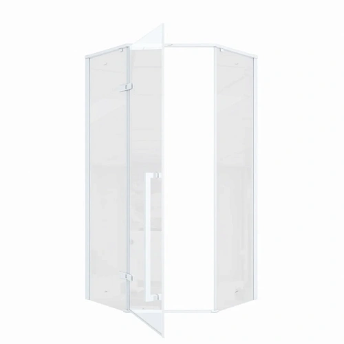 Душевой уголок Ceruttispa C2AW без поддона 100x100x195 Душевой уголок Ceruttispa C2AW без поддона 100x100x195