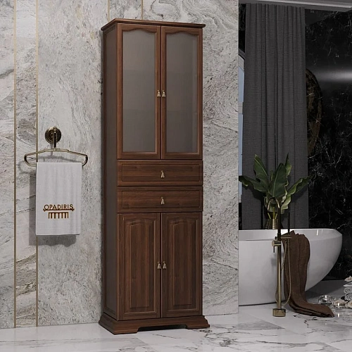 Шкаф-пенал Opadiris Риспекто 60, орех антикварный, вар. 2 00-00005844 Шкаф-пенал Opadiris Риспекто 60, орех антикварный, вар. 2 00-00005844