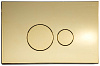 Картинка анонса товара «клавиша смыва boheme  668-g пластик gold (для 666)»