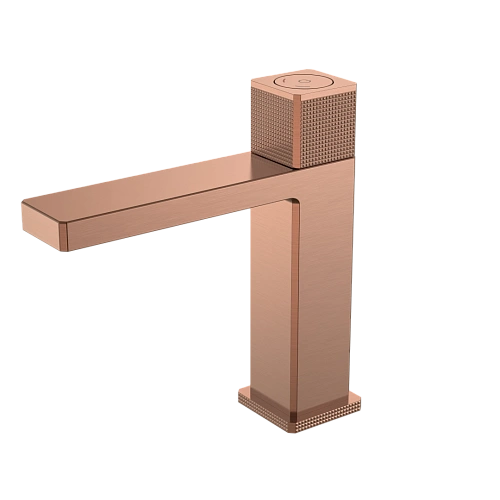 Смеситель для раковины Boheme QUAD 159-CB Copper Brushed Смеситель для раковины Boheme QUAD 159-CB Copper Brushed