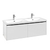 Картинка анонса товара «тумба под раковину villeroy &amp; boch subway 3.0 с подсветкой pure white / pure white c567l1vf»