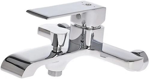 Смеситель для ванны STWORKI Вестерос VS-03cr , однорычажный, латунь, настенный, российский 550768 Смеситель для ванны STWORKI Вестерос VS-03cr , однорычажный, латунь, настенный, российский 550768