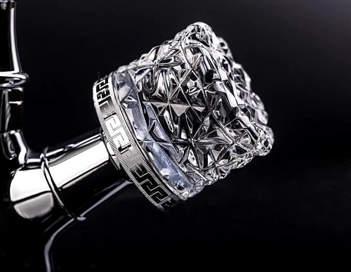 Смеситель для ванны Boheme CRYSTAL бронза (двуручковый) 313-CRST Смеситель для ванны Boheme CRYSTAL бронза (двуручковый) 313-CRST