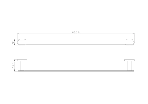 Полотенцедержатель Wonzon & Woghand хром (WW-8412) Полотенцедержатель Wonzon & Woghand хром (WW-8412)