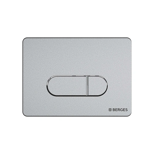 Инсталляция для унитаза BERGES NOVUM кнопка D2 матовый хром 040232 Инсталляция для унитаза BERGES NOVUM кнопка D2 матовый хром 040232