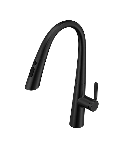 Смеситель для кухни Vincea VKF-176MB, черный Смеситель для кухни Vincea VKF-176MB, черный