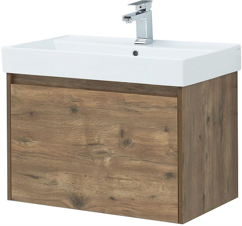 Тумба под раковину Aquanet Nova Lite 75 дуб рустикальный (1 ящик) 00249514 Тумба под раковину Aquanet Nova Lite 75 дуб рустикальный (1 ящик) 00249514