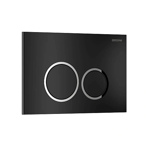 Клавиша смыва GROSSMAN Galaxy 700.K31.01.210.210 черный матовый Клавиша смыва GROSSMAN Galaxy 700.K31.01.210.210 черный матовый