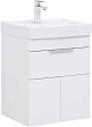 Тумба под раковину Aquanet Ирис new 50 белый глянец (1 ящик, 2 дверцы) 00310147 Тумба под раковину Aquanet Ирис new 50 белый глянец (1 ящик, 2 дверцы) 00310147