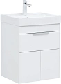 Тумба под раковину Aquanet Ирис new 50 белый глянец (1 ящик, 2 дверцы) 00310147 Тумба под раковину Aquanet Ирис new 50 белый глянец (1 ящик, 2 дверцы) 00310147