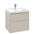 Тумба под раковину Villeroy & Boch Subway 3.0 с подсветкой Cashmere Grey / Cashmere Grey C576L2VN Тумба под раковину Villeroy & Boch Subway 3.0 с подсветкой Cashmere Grey / Cashmere Grey C576L2VN