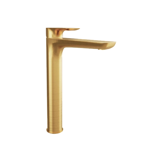 Смеситель для раковины Remer Infinity I11LBG, золото брашированное Смеситель для раковины Remer Infinity I11LBG, золото брашированное