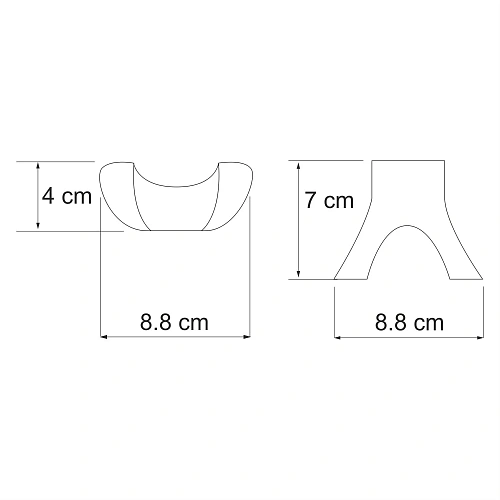 Крючок WasserKRAFT Berkel K-6823D двойной хром Крючок WasserKRAFT Berkel K-6823D двойной хром