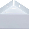 Полка Aquanet Магнум 28x28 белая матовая, угловая 00302237 Полка Aquanet Магнум 28x28 белая матовая, угловая 00302237