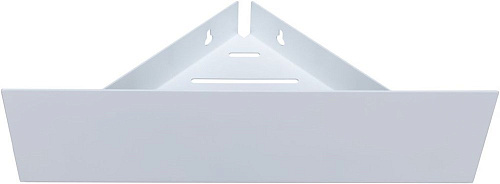 Полка Aquanet Магнум 28x28 белая матовая, угловая 00302237 Полка Aquanet Магнум 28x28 белая матовая, угловая 00302237