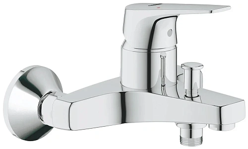 Смеситель для ванны GROHE BauFlow (23756000) хром Смеситель для ванны GROHE BauFlow (23756000) хром