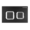 Клавиша смыва BETTOSERB SMART 40006487 черный матовый/хром Клавиша смыва BETTOSERB SMART 40006487 черный матовый/хром
