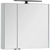 Зеркальный шкаф Aquanet Латина 80 белый 00179635 Зеркальный шкаф Aquanet Латина 80 белый 00179635