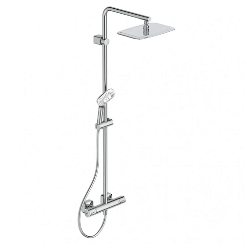 Душевая система Ideal Standard IDEALRAIN LUXE CUBE EVO JET A6986AA термостат Душевая система Ideal Standard IDEALRAIN LUXE CUBE EVO JET A6986AA термостат