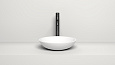 Детальная картинка товара «раковина salini callista 05 1101205sm 365x365 накладная s-stone»