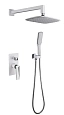 Душевая система Boheme Venturo белый хром 374-W встраиваемая Душевая система Boheme Venturo белый хром 374-W встраиваемая