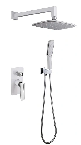 Душевая система Boheme Venturo белый хром 374-W встраиваемая Душевая система Boheme Venturo белый хром 374-W встраиваемая