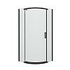 Картинка анонса товара «душевой уголок new trendy new komfort black 80x80x195 k-0468 (черный)»