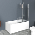 Шторка на ванну BelBagno UNO-V-2-100/150-P-Cr-R Шторка на ванну BelBagno UNO-V-2-100/150-P-Cr-R