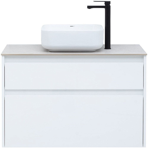 Тумба под раковину Aquanet Nova Lite 90 белый (2 ящика) 00242268 Тумба под раковину Aquanet Nova Lite 90 белый (2 ящика) 00242268