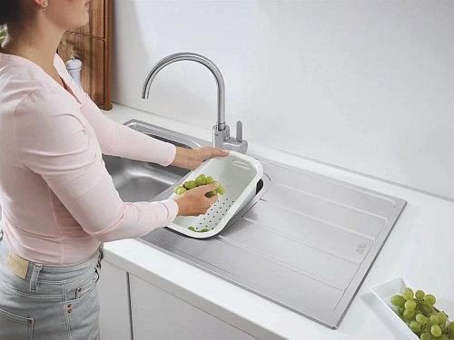Кухонная мойка GROHE K200 60-S 96.5/50 (31564SD1) Кухонная мойка GROHE K200 60-S 96.5/50 (31564SD1)