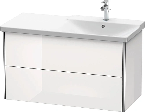 Тумба под раковину Duravit XSquare XS418802222 подвесная 101 см белая глянцевый Тумба под раковину Duravit XSquare XS418802222 подвесная 101 см белая глянцевый