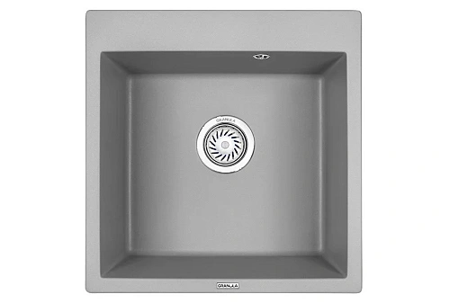 Кухонная мойка Granula 5102, АЛЮМИНИУМ, кварц 510x520 Кухонная мойка Granula 5102, АЛЮМИНИУМ, кварц 510x520
