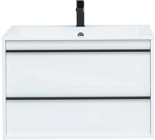 Тумба под раковину Aquanet Lino 80 белый матовый 00253903 Тумба под раковину Aquanet Lino 80 белый матовый 00253903