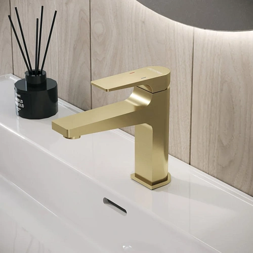 Смеситель для раковины GROSSMAN Classic 510.K35.04.320 золото сатиновый Смеситель для раковины GROSSMAN Classic 510.K35.04.320 золото сатиновый