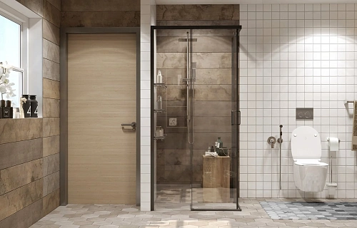 Душевой уголок Ambassador Queen 11011204Black (1000x1000x2000) Душевой уголок Ambassador Queen 11011204Black (1000x1000x2000)